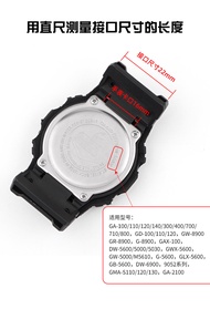 Nylon Canvas Watchband Ga110 Durable Wristwatch Strap for DW5600 6900 Gw5610 Gd100 Ultra-Thin Matte 