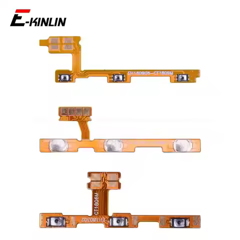 Volume Button Power Switch On Off Key Ribbon Flex Cable For HuaWei Y9 Y7 Y6 Pro Y5 Prime Lite GR5 20
