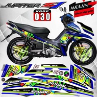 Decal Sticker Striping Variasi Jupiter Z1 2013-2019 SHARK VR46 MOTO GP | Decal Semi Full Jupiter Z1