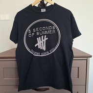 T-Shirt Band Shirt 5 Seconds of summer 2014 size M (AA37)