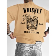 Vintage Whiskey Original Blend Streetwear Graphic T-Shirt
