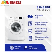 SAMSUNG MESIN CUCI FRONT LOADING 7 KG WW-70T3020WW/SE KHUSUS MAKASSAR