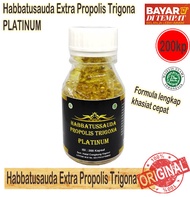 Kapsul minyak jinten hitam propolis habbatussauda isi 200 kp propolis trigona platinum