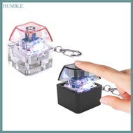 humb LED Illuminated Keyboard Clicks Keychain Keycap Tester For Adults Keyboard Clicks LED Light Key