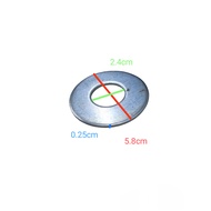 Galvanize Metal Washer 60mm x 24mm x 2.5mm - GW60X24X2.5