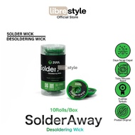 2UUL DW11 SolderWay Desoldering Wick 2015 Solder Wick 10 Rolls/BOX Original - Solder Wick 1 ROLL UNI
