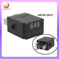 [gaozuo523.vn] For   Black 4H0951253C 4RD965453-08 5-Pin Multi-Use Relay 646 Part Numbers