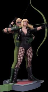 DC Collectibles Green Arrow & Black Canary Statue 1518/5200 綠箭俠  綠燈俠 Justice League  not  mcfarlane