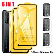 Full Cover Tempered Glass For Xiaomi Mi 10T 9T Pro Screen Protector For Xiaomi Redmi 7 8 9 9A 9C Note 5 Plus 7 8T 9T Camera Film