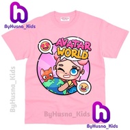 T-Shirt Printed With AVATAR WORLD GAME UNISEX Pattern Premium Material For Girls /28u
