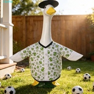 CENPAI Porch Geese Costume, Football Print 23 Inch Lawn Geese Ornament, Funny Wear-resistant Decorat
