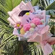 現貨❗️❗️ 正版 星之卡比 Kirby 公仔花束 加大 Nintendo ＃畢業花＃畢業花束#現貨🎓 畢業禮物 情人節花束🎁生日禮物 週年紀念日 畢業花束 畢業公仔 情人節花束 針織花 編織花 永生