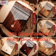 Hluru Kalimba 21 Keys Thumb Piano 17 Wooden Professional Kalimba bottom hole mbira Acacia Musical In