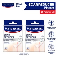 [Twin Pack for 6 Weeks] Hansaplast Scar Reducer 2x21pcs | Clinically Proven for Old & New Scars