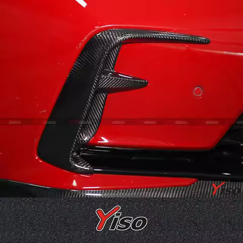 Suitable for FL5 Typer Mugen to the fog lamp frame of the carbon fiber air knife blade air intake an