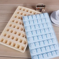 48 Continous Cube Ice 3D Mold Silicone Mold Cooking Tools Ice Cream Ice Molds Cream Mould Cooking To