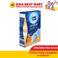 Frisian Flag / Bendera 750gr 360 Gr 200gr Langkah 6-12 Bulan Susu Formula Pertumbuhan Anak
