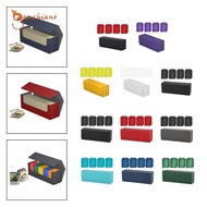 gamchiano Trading Card Deck Box Game Card Protective 400+ Cards Storage Hobbies Premium Organizer Ca