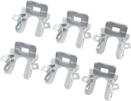 (6-Pack) TonGass Exact Replacement Ford E9DB-13N020AA Pivot Headlight Retaining Clips - Compatible w