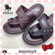Highly Quality Men Polo Club Sandal/Selipar Lelaki/Smart Look/Kasut Jahit