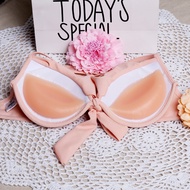 Factory Silicone Breast Pad Insert Transparent Thickened Invisible Push-Up Breast Pad Silicone Fake 