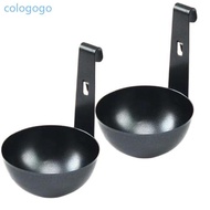 COLO 2Pcs Durable Eggs Poachers Eggs Boiler Cooking Cups for Easily Cooking at Homes