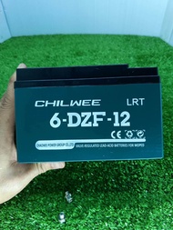 แบตเตอรี่รถไฟฟ้า 2 ล้อ หรือ 3 ล้อ ไฟฟ้า รุ่น CHILWEE 6-DZF-12 ah ใช้กับรถไฟฟ้าใต้หลายรุ่น