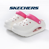 SKechers Slide Sandals with Toe Coverage for Women - Summer Outdoor Non-Slip Odor Resistant Thickene