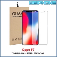 Tempered Glass Full Screen Protector For Oppo F7