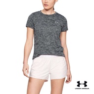 Under Armour UA Womens Tech™ Twist T-Shirt อันเดอร์ อาเมอร์ เสื้อเทรนนิ่ง สำหรับผู้หญิง รุ่น
