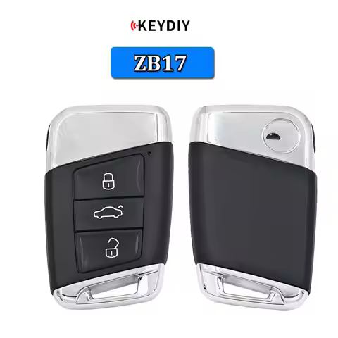 KEYDIY ZB17 Universal KD Smart Key 3 Buttons ZB Series Keyless Go Car Remote Control Key Fob for KD-