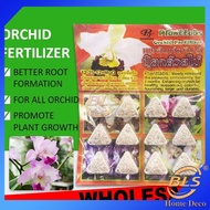 WHOLESALE 100 PACK THAILAND FERTILIZER TABLET FOR ALL ORCHIDS ( 12 TABLETS ) BAJA ORKID NPK 12-25-12