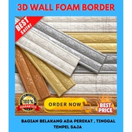 New Wallpaper Foam 3D List / Stiker Dinding Atas / Wall Sticker List -