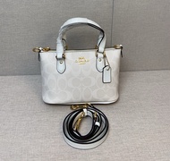 ของแท้ 100% กระเป๋า Lao Flower Ziplock Cowhide เกี๊ยว กระเป๋า Tote กระเป๋าสะพาย 57563 ขนาด: 21 * 18