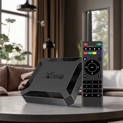 X96Q Android Box 10.0 Smart Android TV Box Allwinner H313 Quad Core 4K VS X96 Home Mini Set Top Box