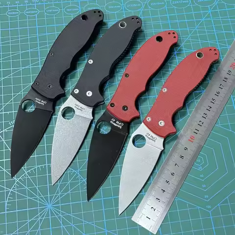 C101 Outdoor Folding Knife S30V Stone Wash Sharp Portable EDC Knife