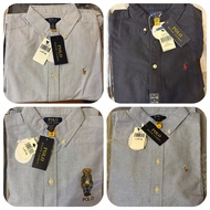[香港 Polo 官網售價 HK$ 1,290］💯 正品 authentic (現貨) / Polo Ralph Lauren Oxford Long Sleeve Shirt 大童長袖牛津恤衫 (有