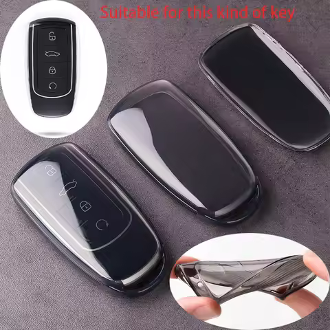 TPU Soft Key Cover Key Shell for Chery Tiggo 7 4 8 Pro Jaecoo J7 J6 J8 Omoda 5 9 C5 C9 E5 EBRO S800