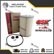 OSK 0-2205 HINO TRUCK OIL FILTER  BY PASS (15607-2281)