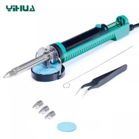 YIHUA 30W 929D-V Electric Vacuum Desoldering Iron Suction Pump Iron Gun Soldering Repair Removal Too