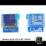 WeMos OLED LCD 0.66" I2C Display Shield