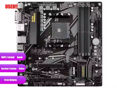 GA B550M DS3H Micro-ATX AMD B550 DDR4 4266(OC)MHz M.2 New 128G PCI-E 4.0 Double Channel Socket AM4 M