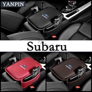 For Subaru New Car Armrest Box Cushion Storage Bag PU Leather Forester XV Outback BRZ GC Forester sk