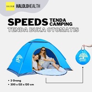 Tenda Camping 2 Orang Original Speeds Anti Air Hujan Buka Otomatis