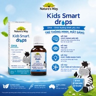 DHA Nature's Way kids smart drops smart syrup supplementing DHA EPA, supporting brain and eyes for b