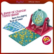 MagiDeal Bingo Game Set, Traditional Bingo Balls with Cage for Bar Meetings, Travel