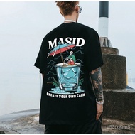 【COD】 masid clothing geo ong original janice store Men's T-Shirts Oversized Quality Short Sleeves