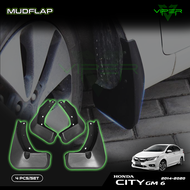 Honda City GM6 2014 - 2020 Rubber Mudflap Mudguard Fender Protector Mud Flap Accessories 2014 2015