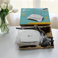 TP-Link EN020-F5 Wireless Router N 300 Mbps WiFi Router Fullset Adapter LAN Cable
