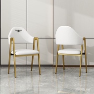 Chair Nordic Style Modern Desk Iron Art Writing Chair Milk Tea Shop Dining Chair Back Chair Simple a